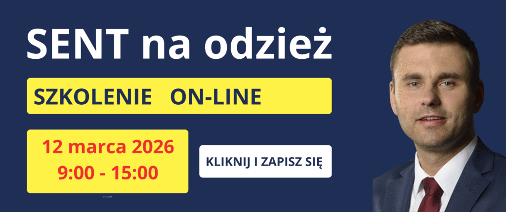SENT na odzież: szkolenie on-line